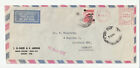 IRAQ 10m stamp 070 RED METER STAMP airmail cover BAGHDAD 5/4/1972 to Germany