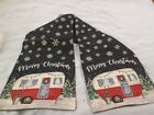Merry Christmas Camper Table Runner New With Tag 13' X 72'