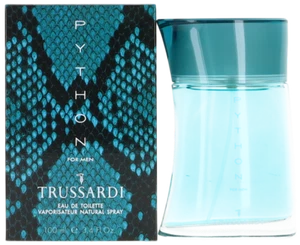 Python Por Trussardi para Hombre EDT Colonia Spray 101ml Nuevo - Foto 1 di 1