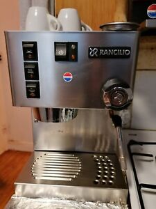 Rancilio silvia espressomaschine mit kaffeemühle Rocky