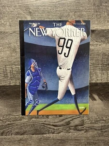 New Yorker Centenary of Waste Land Baseball Cover October 3 2022 Mark Ulriksen - Picture 1 of 1