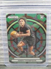2023-24 Prizm Draft Picks Amen Thompson Stained Glass Prizm SSP Rookie RC #10