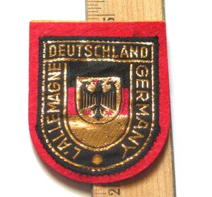 Vintage L'allemagne Deutschland Germany Coat of Ams Patch (#45) * - Picture 1 of 1
