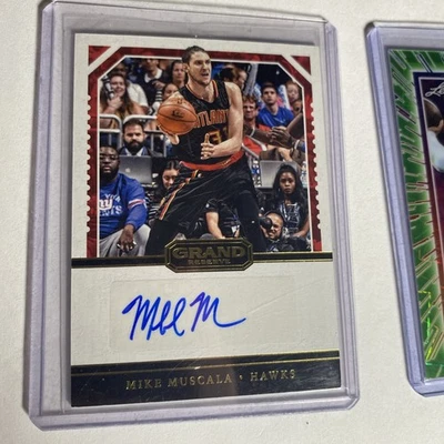 2016-17 Grand Reserve Signatures Marble #48 Mike Muscala Atlanta Hawks /99 - Image 1 of 2