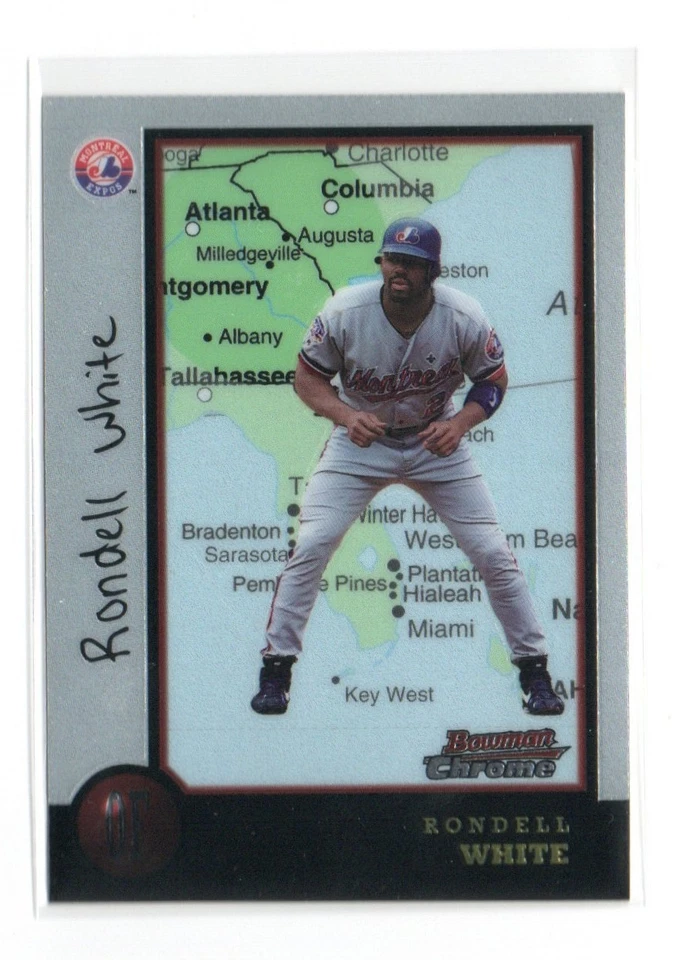 RONDELL WHITE MONTREAL EXPOS #59 1998 BOWMAN CHROME INTERNATIONAL PARALLEL — 第 1/1 张图片