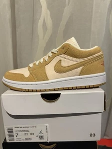 7W/US5.5M Air Jordan 1 SE Low Twine W - BRAND NEW FREE SHIPPING - Picture 1 of 5