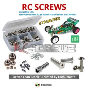 Kit de tornillos de acero inoxidable RCScrewZ asc160 para Associated RC10 '89 Stealth Masami | KIT - Imagen 1 de 15