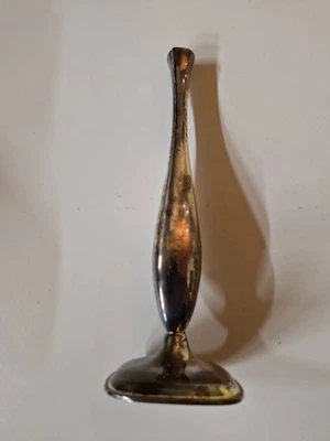 Knospenvase, Versilbert, 22 Cm Hoch - Bild 1 von 2