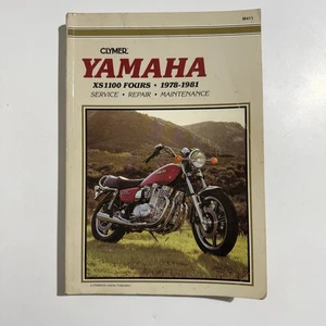 CLYMER YAMAHA Motorcycle XS1100 Fours 1978-1981 Service Repair Manual M411 - Foto 1 di 5