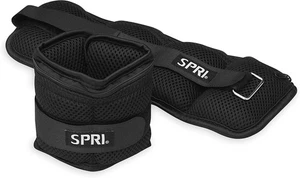 SPRI Adjustable Ankle Weights - Walking 5lb, a) 5-Pound / 2.5lbs Each (Black)  - Picture 1 of 6