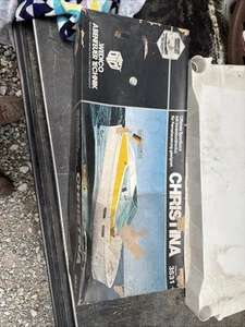 ABENREAUER SEEFAHRT Vacuum formed plastic Cabin Cruiser boat model R/C CHRISTINA - Picture 1 of 5