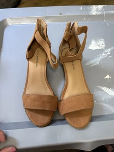 Lucky Brand Ankle Strap Sandals Sz 4M - Picture 1 of 6