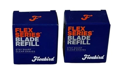 2X Freebird Flex Series Blade Refill Flexible Stainless Replacement BL1-1-US-EA1 - Image 1 of 2