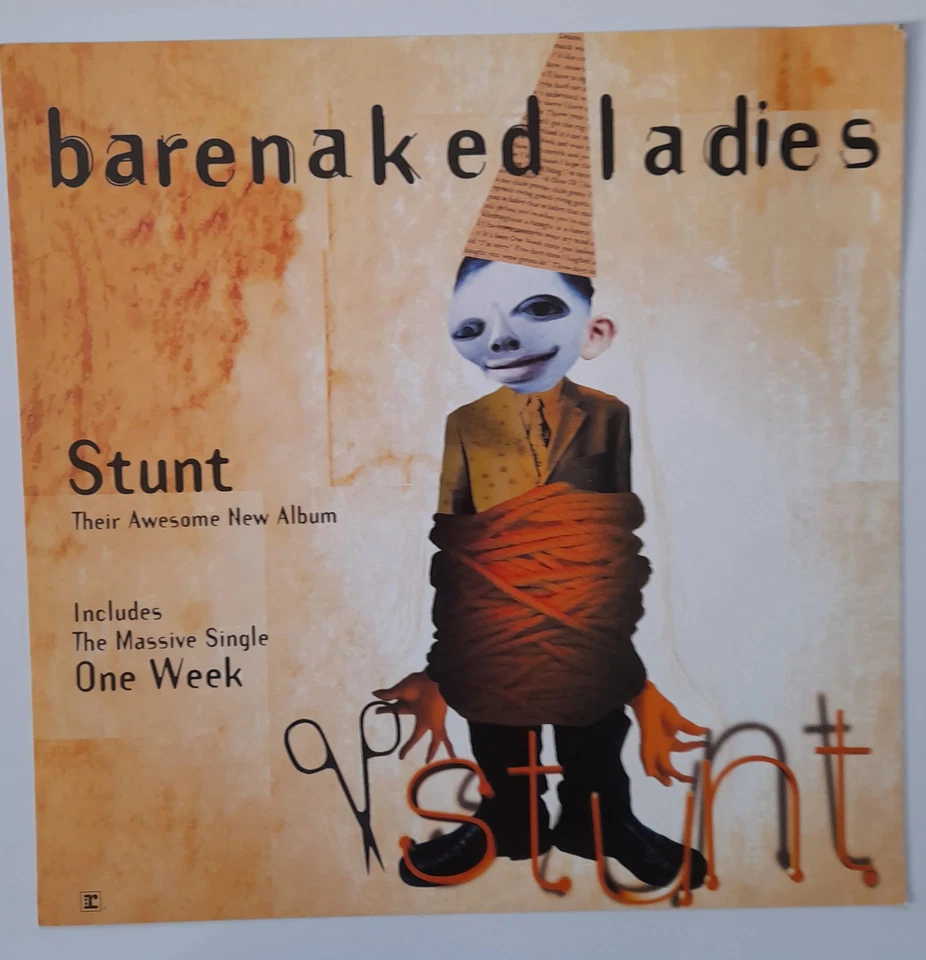 Barenaked Ladies - Stunt - Window Promo Card - Image 1 of 1