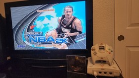 Sega Dreamcast Console Tested Come With Two Games