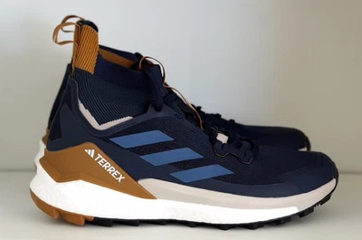 Hombres 10.5 Adidas Terrex Free Hiker 2.0 Botas Zapatos Parte Superior Alta Confort JI1873 Foto 1 de 4