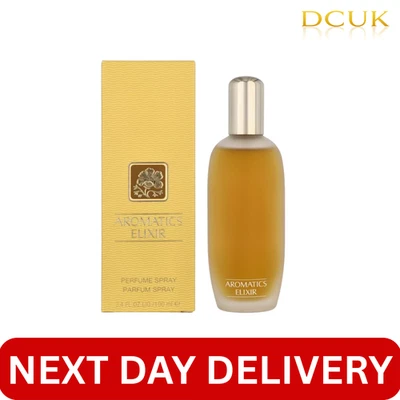 CLINIQUE AROMATICS ELIXIR EAU DE PARFUM EDP 100ML SPRAY - WOMEN'S FOR HER. NEW - Image 1 of 4