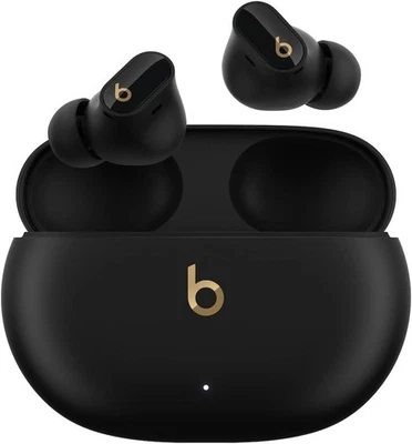 Beats Studio Buds + True Wireless Noise Cancelling Earbud Black/Gold NEW*SEE BOX - Image 1 of 4