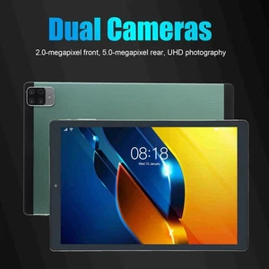 (US Plug)10.1in Tablet For 12 5G WiFi 6GB 128GB Front 200w Rear 500w - Picture 1 of 12