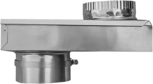 Builder's Best 84049 Dryer Vent 4" Periscope Adjustable 0-5" Length - Aluminum - Picture 1 of 5