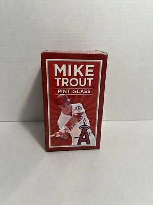 Mike Trout Los Angeles Angels Stadium Give Away SGA Pint Glass 5/21/13 - Image 1 of 4