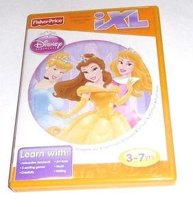 FISHER-PRICE DISNEY PRINCESS iXL LEARNING SYSTEM CD SOFTWARE, GIRLS 3-7 YRS,USED - Picture 1 of 6