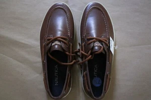 Nautica Herren Boots Deck Schuhe Braun Halbschuhe 7,5 - Bild 1 von 8