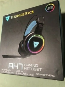 ThunderX3 AH7 Kopfhörer USB schwarz + cyan - Bild 1 von 7