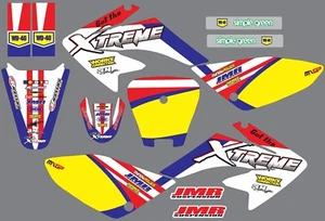 Kit Gráfico para Honda CRF70 CRF 2002-2012 70 Calcomanías Rojo Blanco Azul Xtreme - Imagen 1 de 1