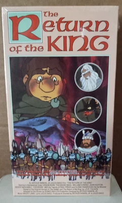 LORD OF THE RINGS THE RETURN OF THE KING NEW Sealed Animated VHS Watermark - Image 1 of 4