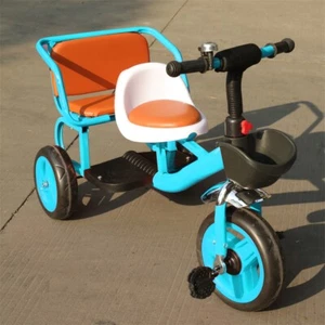 Toddler Tricycle Kids Trike with Adjustable Seat Front & Rear Storage Baskets - Picture 1 of 16