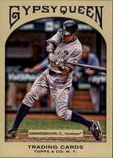 2011 (YANKEES) Topps Gypsy Queen #269 Curtis Granderson
