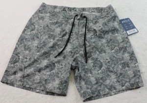 ANGLR Herren XL Gefüttert Quitesh Digital Web Herren Schwimmen Volley Shorts Neu - Bild 1 von 13