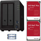 Synology Ds723+ 2Gb Ram 1.6Tb Cache 20Tb (2X10tb) Of Wd Red Plus Drives