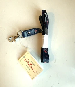 Original Cath Kidston London Floral Pattern Lanyard ID Strip RETIRED RARE NWT - Picture 1 of 2