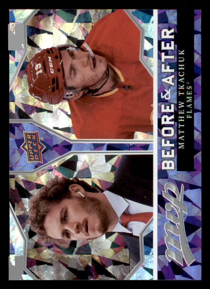 2021-22 Upper Deck MVP Before and After #BA16 Matthew Tkachuk (ref 233184) - Image 1 of 2