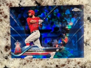 2018 TOPPS CHROME SAPPHIRE CARD ANGELS CHRIS YOUNG #620 - Picture 1 of 1