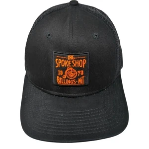 The Spoke Shop Billings MT Trucker Hat Black One Size Mesh Back New Era - Picture 1 of 8