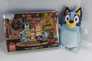 Bluey's Family Christmas Advent Calendar With Squishmallows Bluey’s Hugmees 2023 - Picture 1 of 14