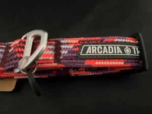 Arcadia Trail Hundehalsband beere und orange Paracord Seil Hundehalsband verstellbar - Bild 1 von 1
