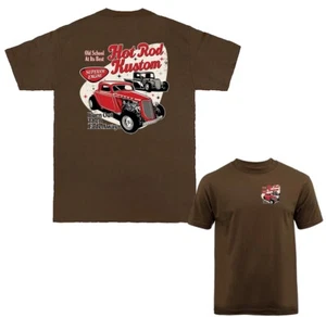 Hot Rod Kustom Classic Vintage Auto Automobil Grafik T-Shirt - Bild 1 von 17