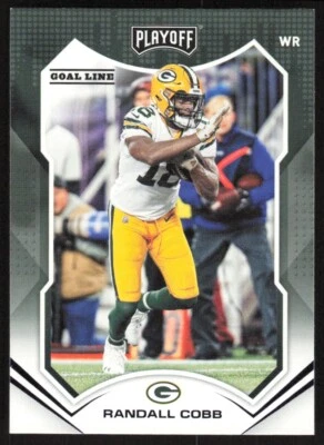 2021 Panini Playoff Goal Line Randall Cobb #52 Green Bay Packers - Image 1 of 2