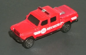 1/64 Maßstab 2020 Jeep Gladiator JT Druckguss Feuerwehr Bürste Einheit Pickup LKW - Bild 1 von 7