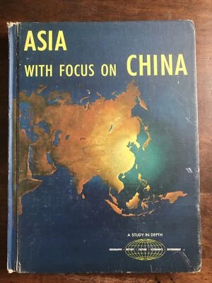 Asia With Focus on China By Herold Wiens 1964 Vintage Hardcover Exlib - Image 1 of 4