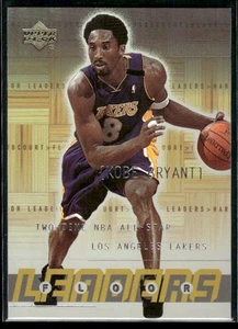 2000-01 Upper Deck Hardcourt #FL1 Kobe Bryant Floor Leaders - Imagen 1 de 2
