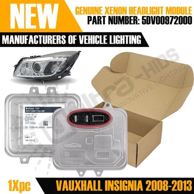 Vauxhall Xenon Headlight Ballast Control Unit 5DV 009 720-00 OE Quality NO ERROR - Image 1 of 4