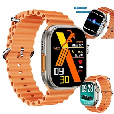 Smart Watch Heart Rate Blood Pressure Fitness Tracker for Men Women Android IOS - Image 1 of 4