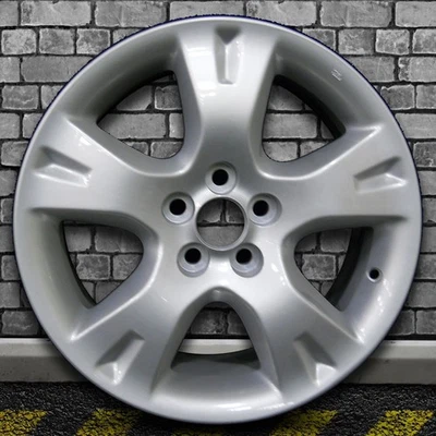 Full Face Bright Fine Silver OEM Wheel for 2004-2005 Toyota Corolla - 16x6.5 - Image 1 of 3