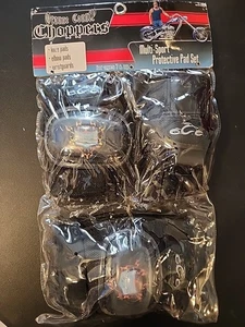 Orange County Choppers NIÑOS Motocicleta Bicicleta Rodilla Codo Juego de Almohadillas de Protección Nuevo - Imagen 1 de 5