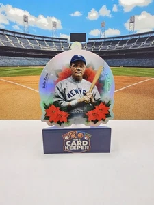 BABE RUTH 2025 TOPPS HOLIDAY OVERSIZED DIE CUT ORNAMENTS #OO-13 YANKEES NM - Picture 1 of 2